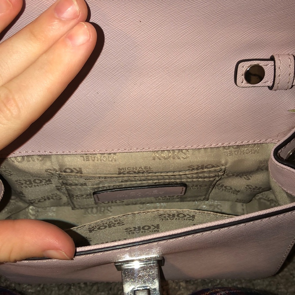 Blush Michael Kors Crossbody Purse - Picture 4 of 5